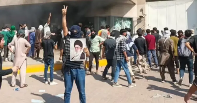 মার্কিন দূতাবাসে হামলা